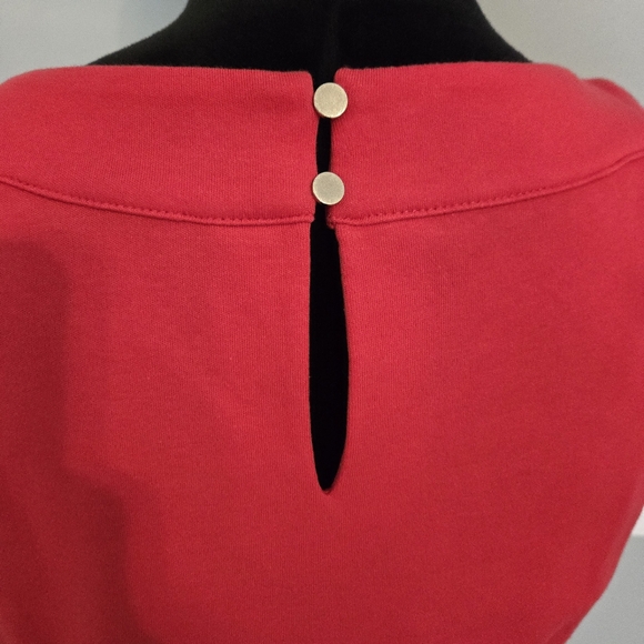 Talbots M Cotton Audrey Sift Dress Pink - Picture 5 of 8